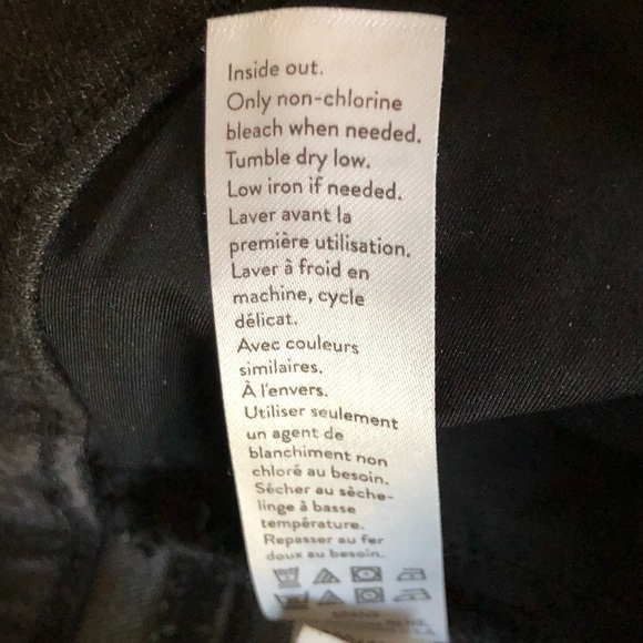 Spanx Jeans Distressed Pull On Stretch Skinny Black Size Medium - Picture 9 of 12